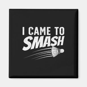 Aimant Amusant Badminton Design Pour Hommes Femmes Enfant