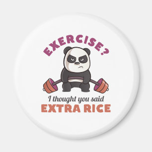 Aimant Amusant Gym Motivation Fitness entraînement et en