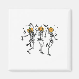Aimant Amusant Halloween Citrouille Danser Costume squele