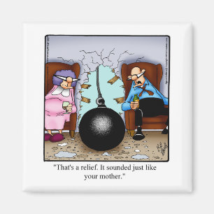 Aimant Amusant Humour de mariage pour lui
