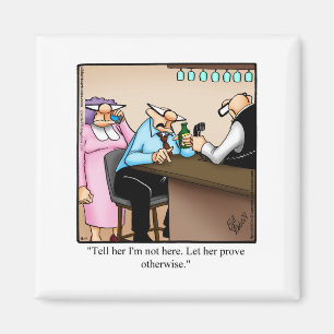 Aimant Amusant Humour de mariage pour lui