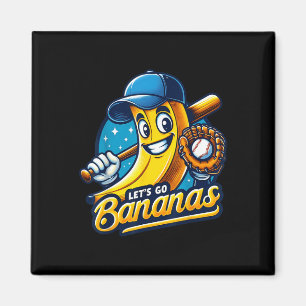 Aimant Amusant Laissons aller Bananes mignonette Banane F