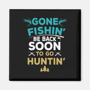 Aimant Amusant Pêcheur Chasse Pêcheur Pêcheur Cadeau