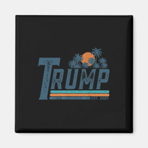 Aimant Amusant Trump Chemise Golfe Des États-Unis Amériqu