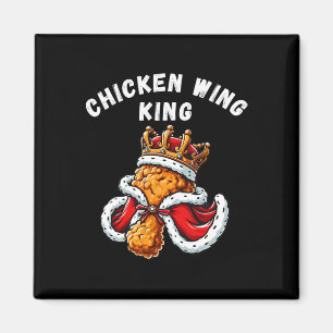 Aimant Amusante aile de poulet Roi Bbq Aile de poulet Gra