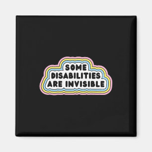 Aimant Amusants Certains handicaps sont invisibles Citati