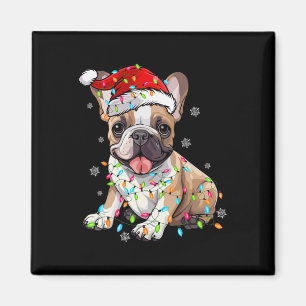 Aimant Amusants Français Chien Chien Chien Arbre Lumières