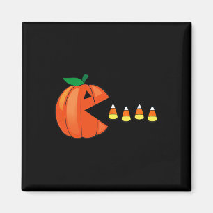 Aimant Amusants Halloween Citrouille Manger Candy Corn
