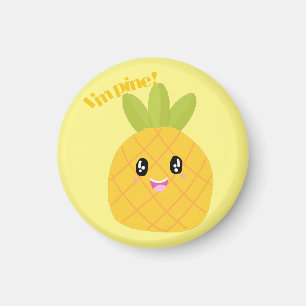 Aimant Ananas Cute kawaii