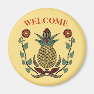 Aimant Ananas de bienvenue hex hollandais