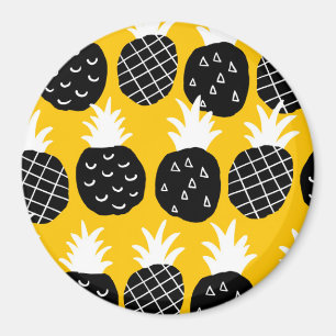 Aimant Ananas noir
