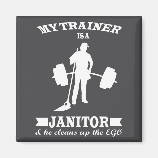 Aimant Anatoly My Trainer Is Janitor Funny Gym Prank  (Devant)