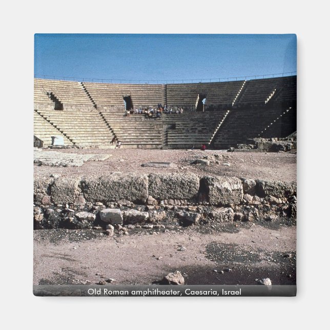 Aimant Ancien amphithéâtre romain, Césaria, Israël (Devant)