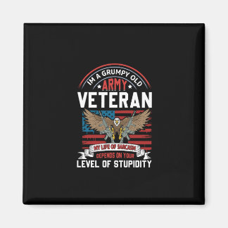 Aimant ancien combattant de l'armée