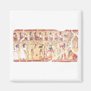 Aimant Ancien livre égyptien des morts pesant la tête