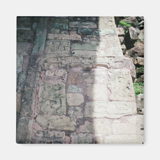 Aimant Ancienne ruines mayas Ville de Copan Honduras Phot (Devant)