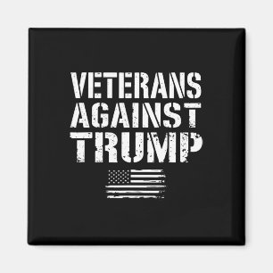 Aimant Anciens Combattants Contre Trump Anti-Racisme Usa