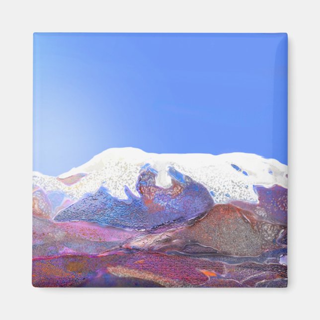 Aimant Andes Mountain View Pérou #3 (Devant)