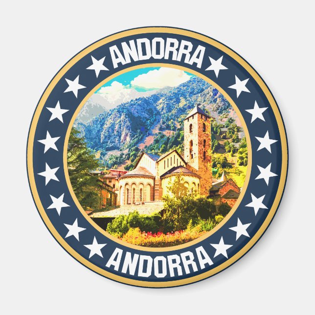 Aimant Andorre (Devant)