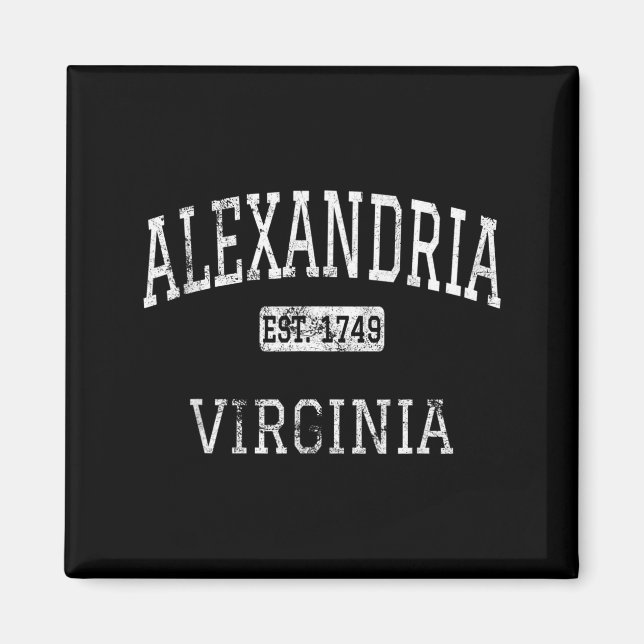 Aimant Andria Virginia Va Vintage  (Devant)
