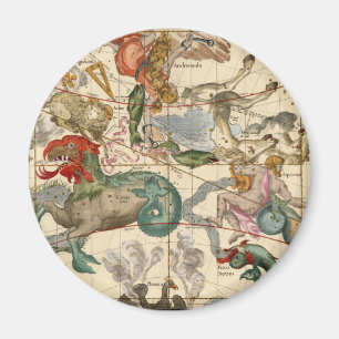Aimant Andromeda céleste vintage de Verseau de Cetus de
