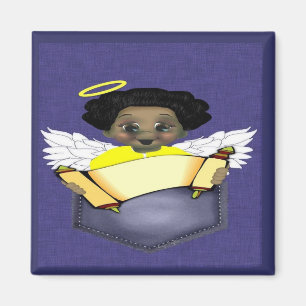 Aimant Ange d'Afro-américain