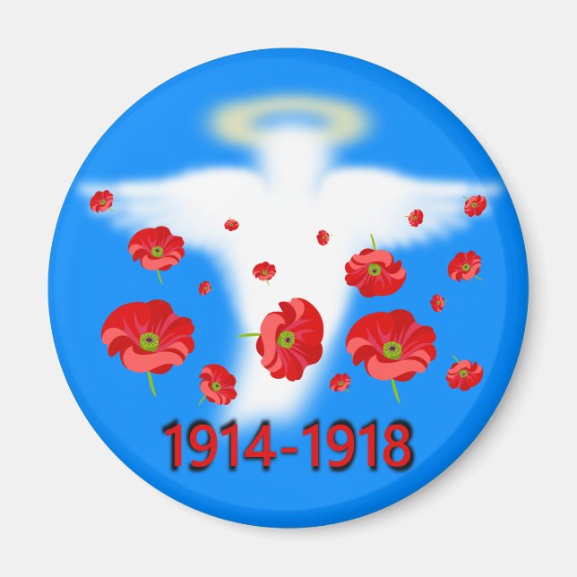 Aimant Ange du souvenir (Devant)