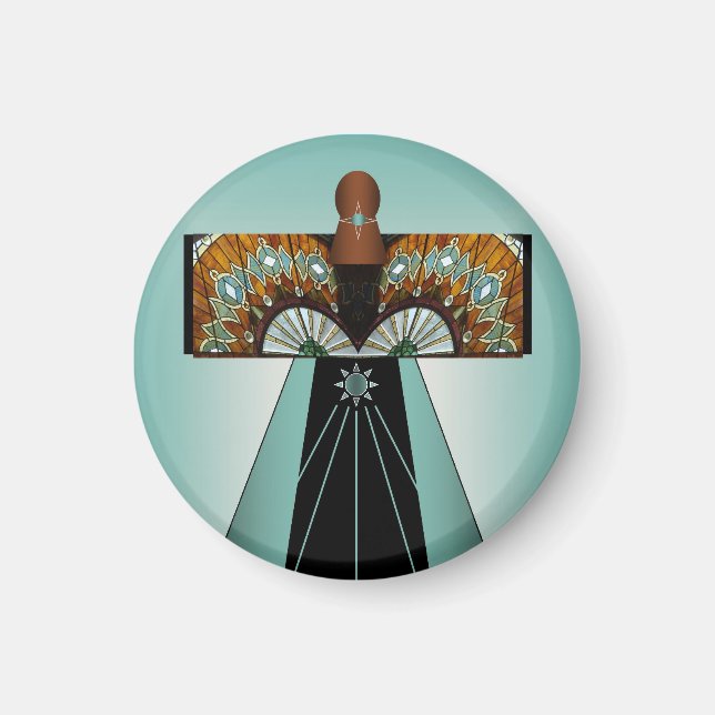 Aimant Ange du Vert (Devant)