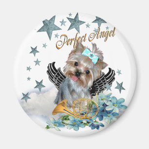 Aimant Ange parfait de Yorkshire Terrier