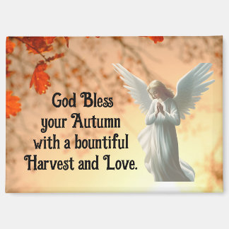Aimant Ange priant en Automne