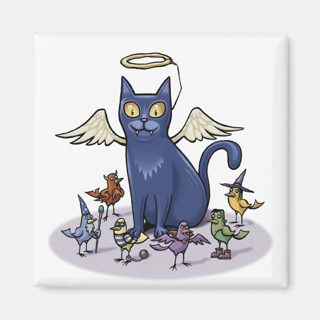Aimant Angel Chat (Devant)