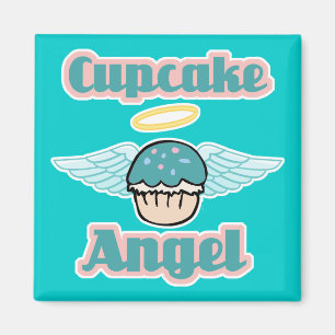 Aimant angel de cupcake