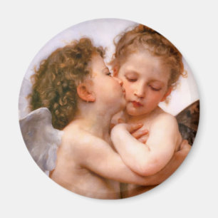 Aimant Angels First Kiss, Bouguereau