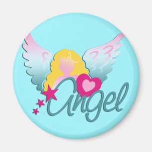 Aimant Angels Love cyan