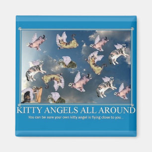 Aimant Anges de Kitty tout autour