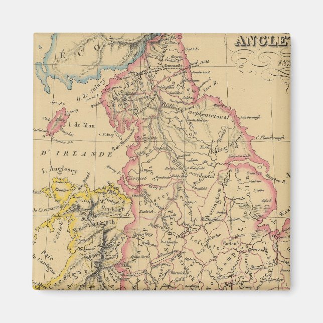 Aimant Angleterre 4 (Devant)