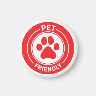 Aimant Animal ami Bestie Westie Drake Paw - Rouge