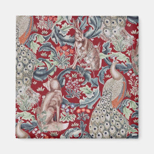 Aimant Animaux forestiers, William Morris