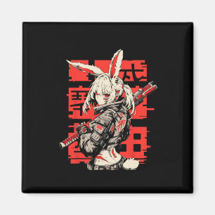 Aimant Anime Manga Cyberpunk Techwear Esthétique Harajuku