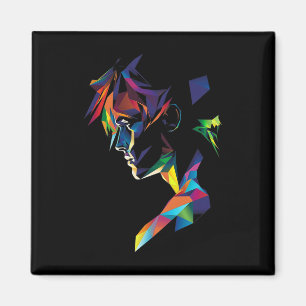 Aimant Anime Manga Motif Coloré Art Anime