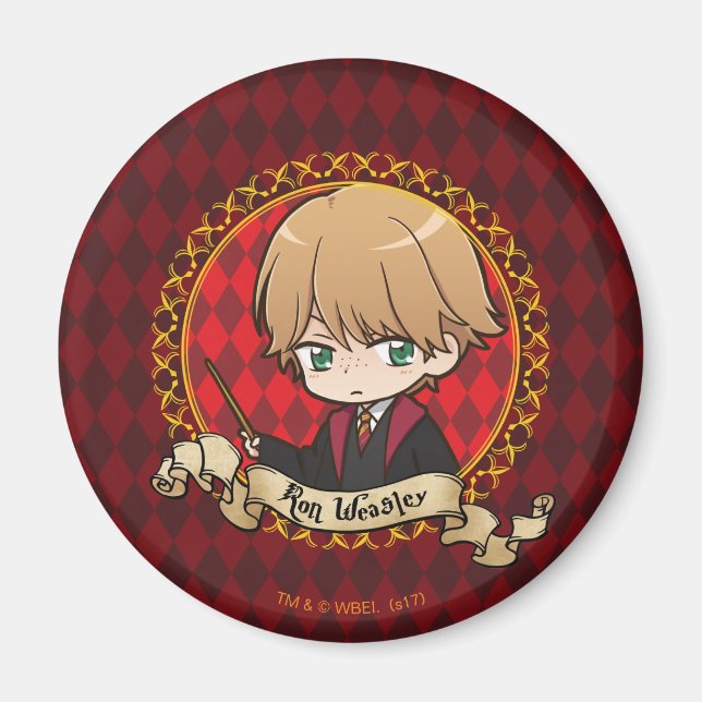 Aimant Anime Ron Weasley (Devant)