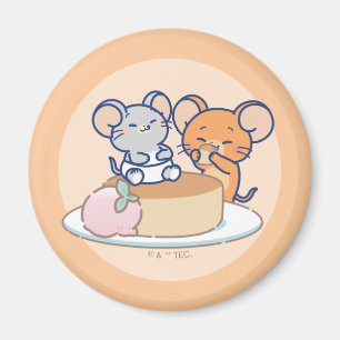 Aimant Anime Tuffy et Jerry Cheesecake
