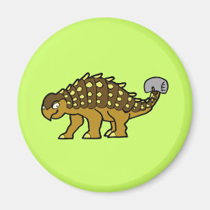 Aimant Ankylosaurus Brown