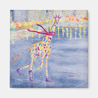 Aimant Annabelle sur l'aimant de glace