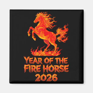 Aimant Année du cheval de feu, Nouvel An lunaire du zodia