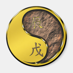 Aimant Année du dragon de la Terre