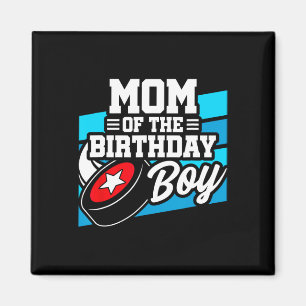 Aimant Anniversaire du hockey - Anniversaire maman - Garç