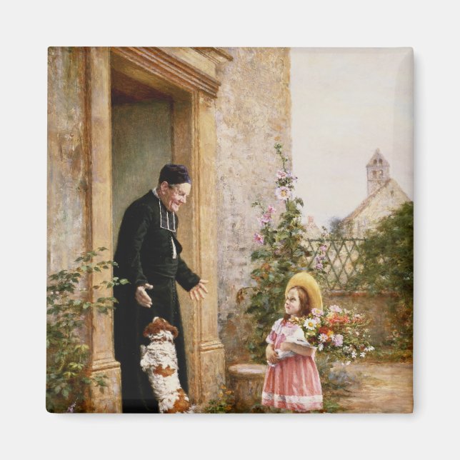 Aimant Anniversaire du prêtre (Devant)