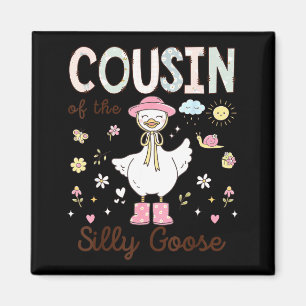 Aimant Anniversaire Premier de Tonton Silly Goose Minimal