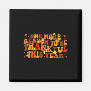 Aimant Annonce de grossesse drôle de Thanksgiving automne